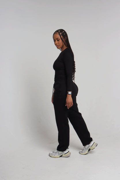 STRUCTURED FLEECE LINED | PANTS